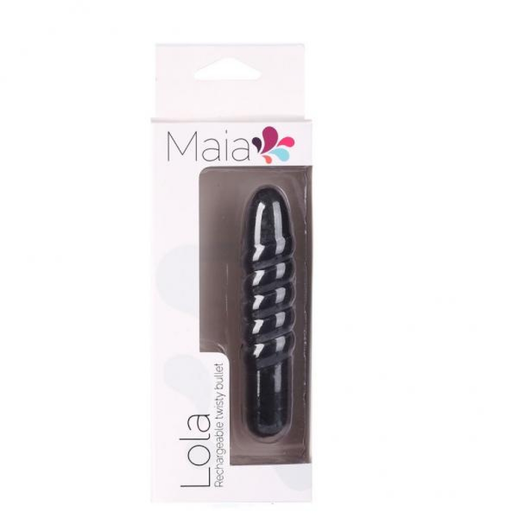 Compact Rechargeable Mini Wand Vibrator - Black