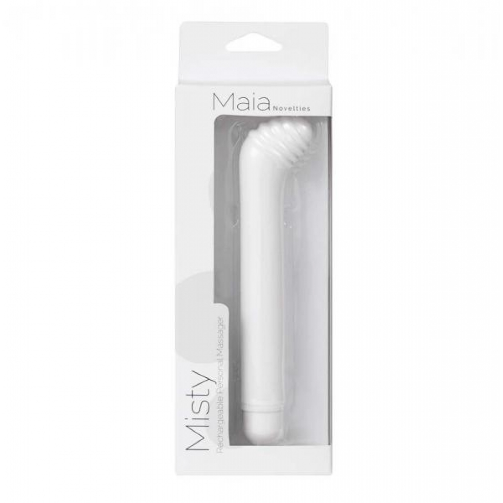 Misty Long Rechargeable Bullet Vibrator - 10 Functions