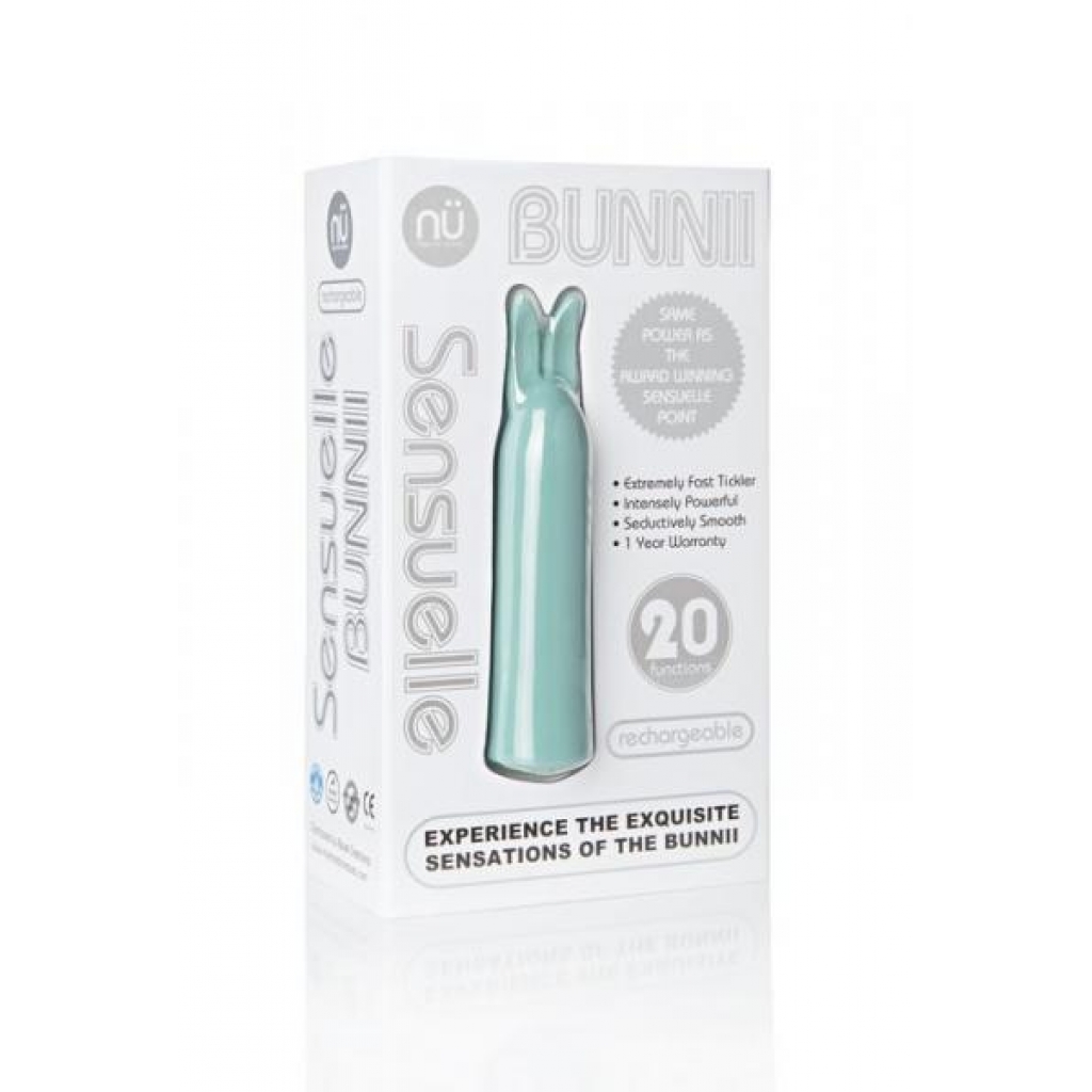 Sensuelle Bunnii 20 Function Vibe Teal Blue