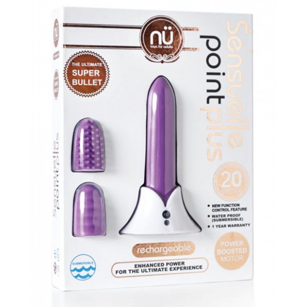 Sensuelle Point Plus Purple Bullet Vibrator