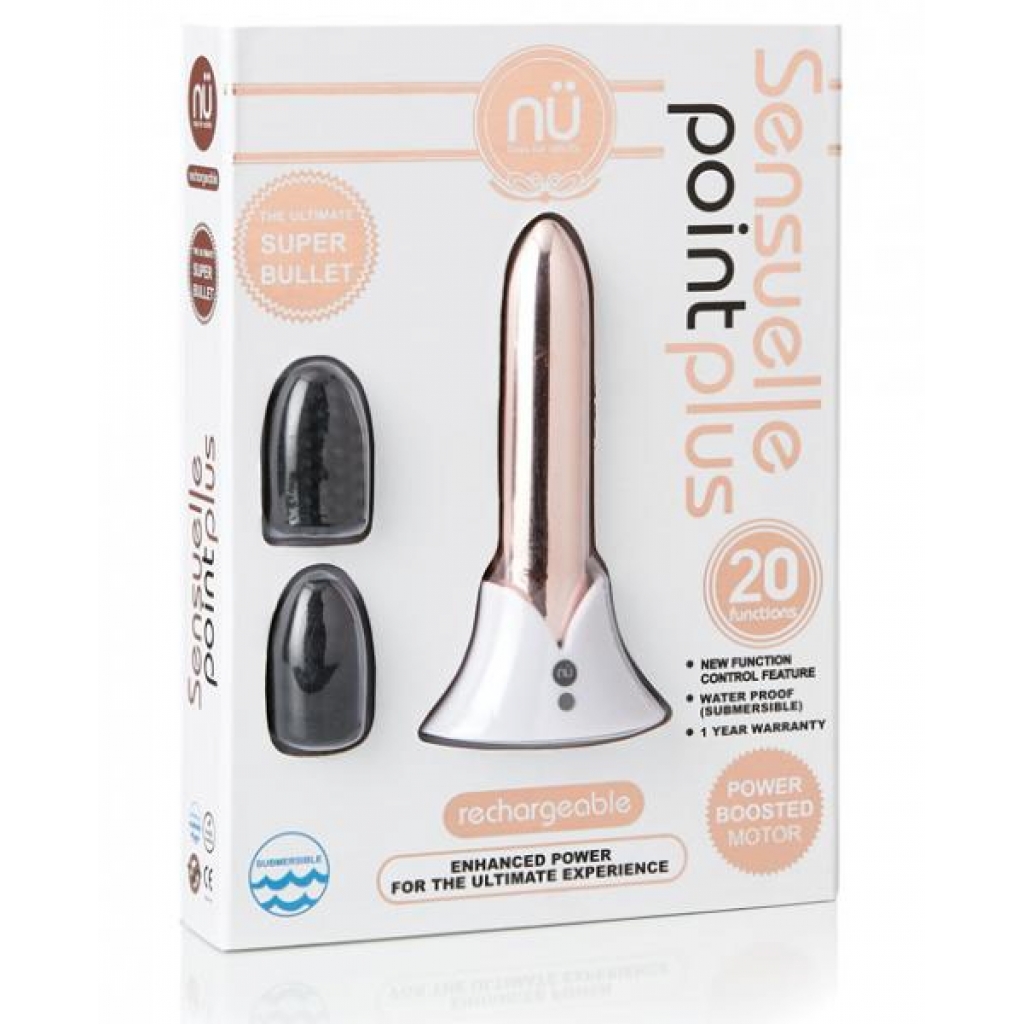 Sensuelle Point Plus - Rose Gold Bullet Vibrator