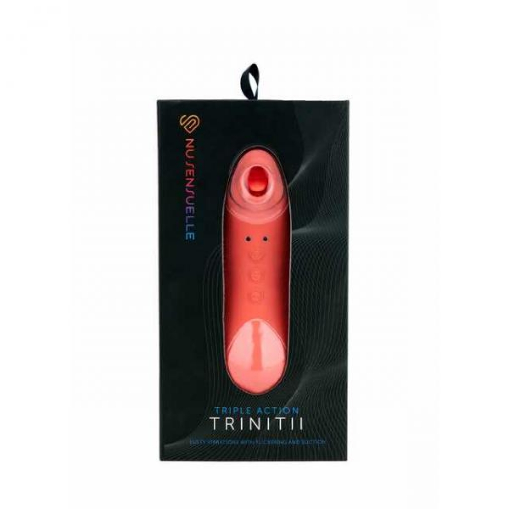 Sensuelle Trinitii in Coral Blue Orange