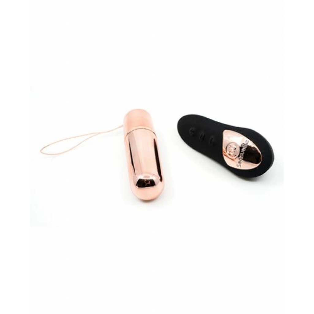 Sensuelle Remote Control Wireless Bullet Plus - Rose Gold