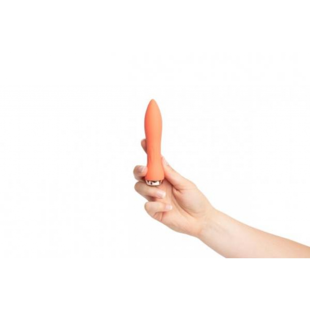 Sensuelle 60SX Amp Silicone Bullet Vibrator - Coral Orange