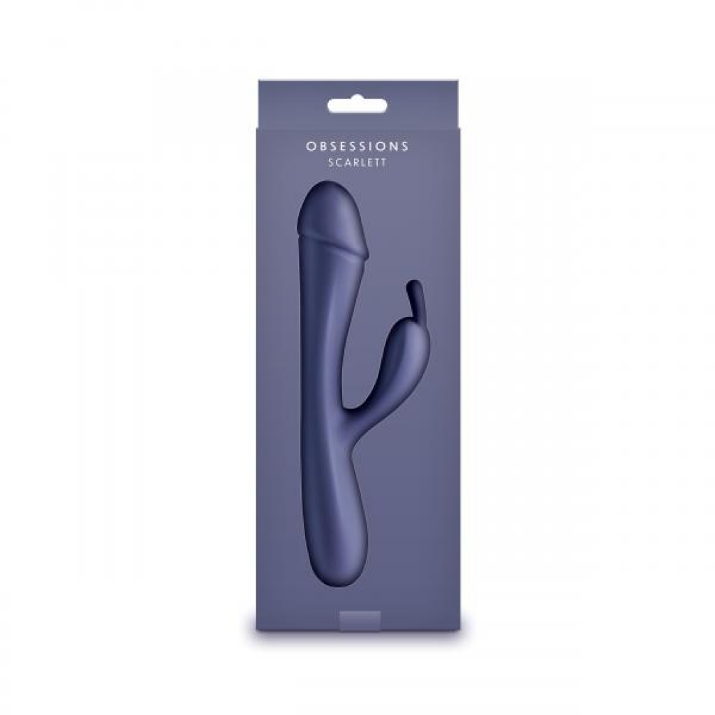 Obsessions Scarlett Dark Blue Rabbit Vibrator - Unmatched Pleasure