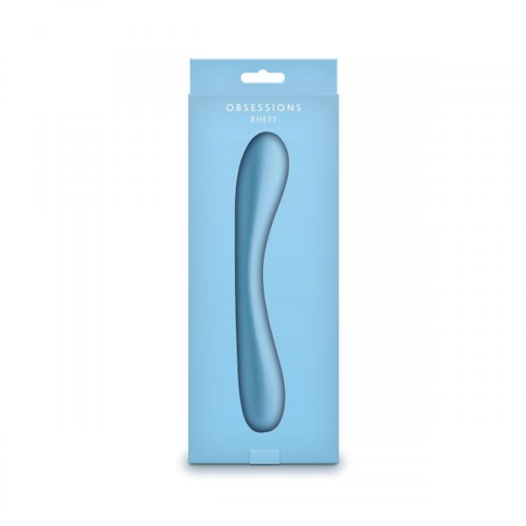 Obsessions Rhett Vibrator - Light Blue, Warming Technology