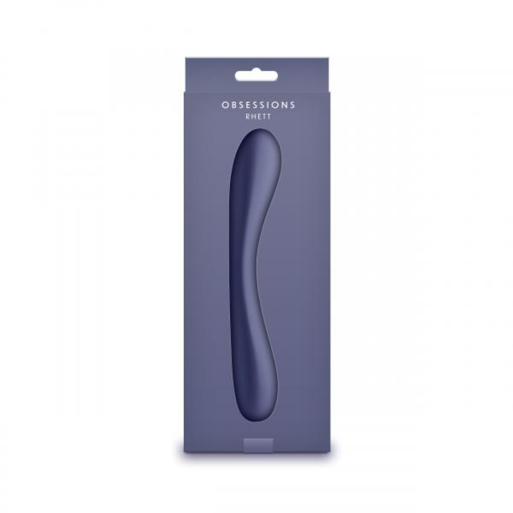 Obsessions Rhett Warming Technology Vibrator - Dark Blue