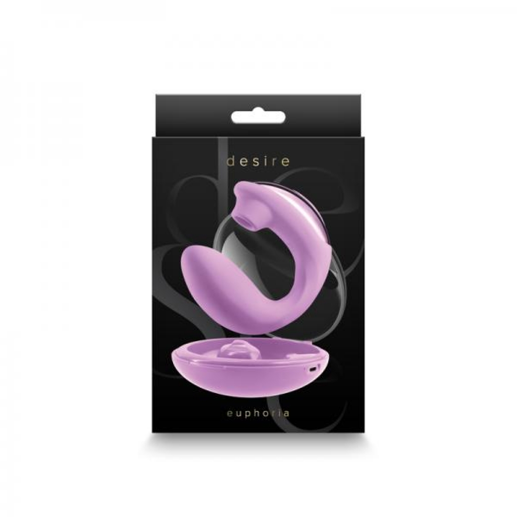 Desire Euphoria Dual Ended Massager in Magenta Pink