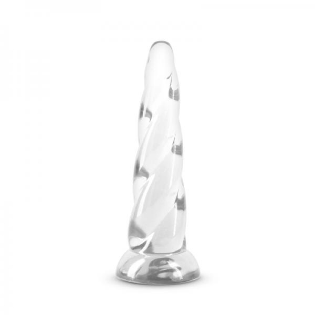 Fantasia Siren Clear Dildo - Elegant Versatility