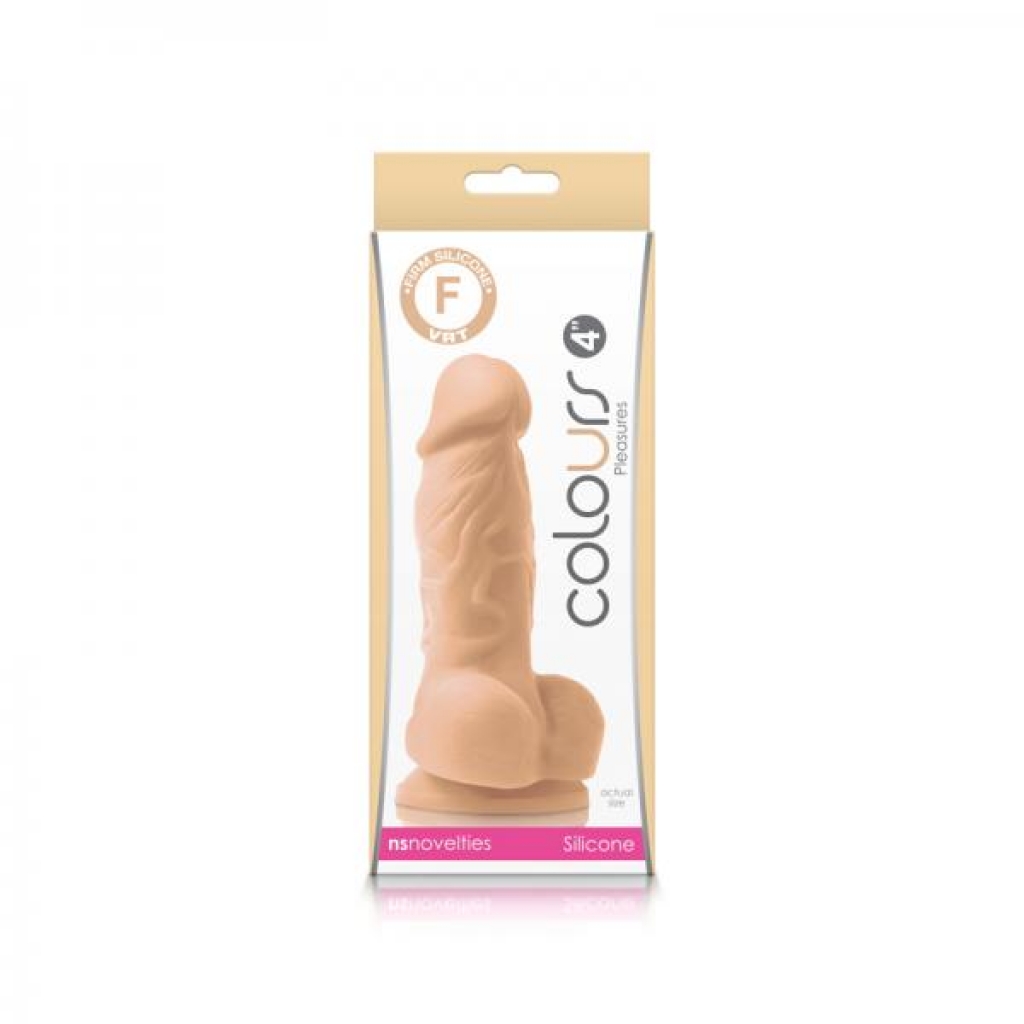 Colours Pleasures 4 Inches Dildo in White