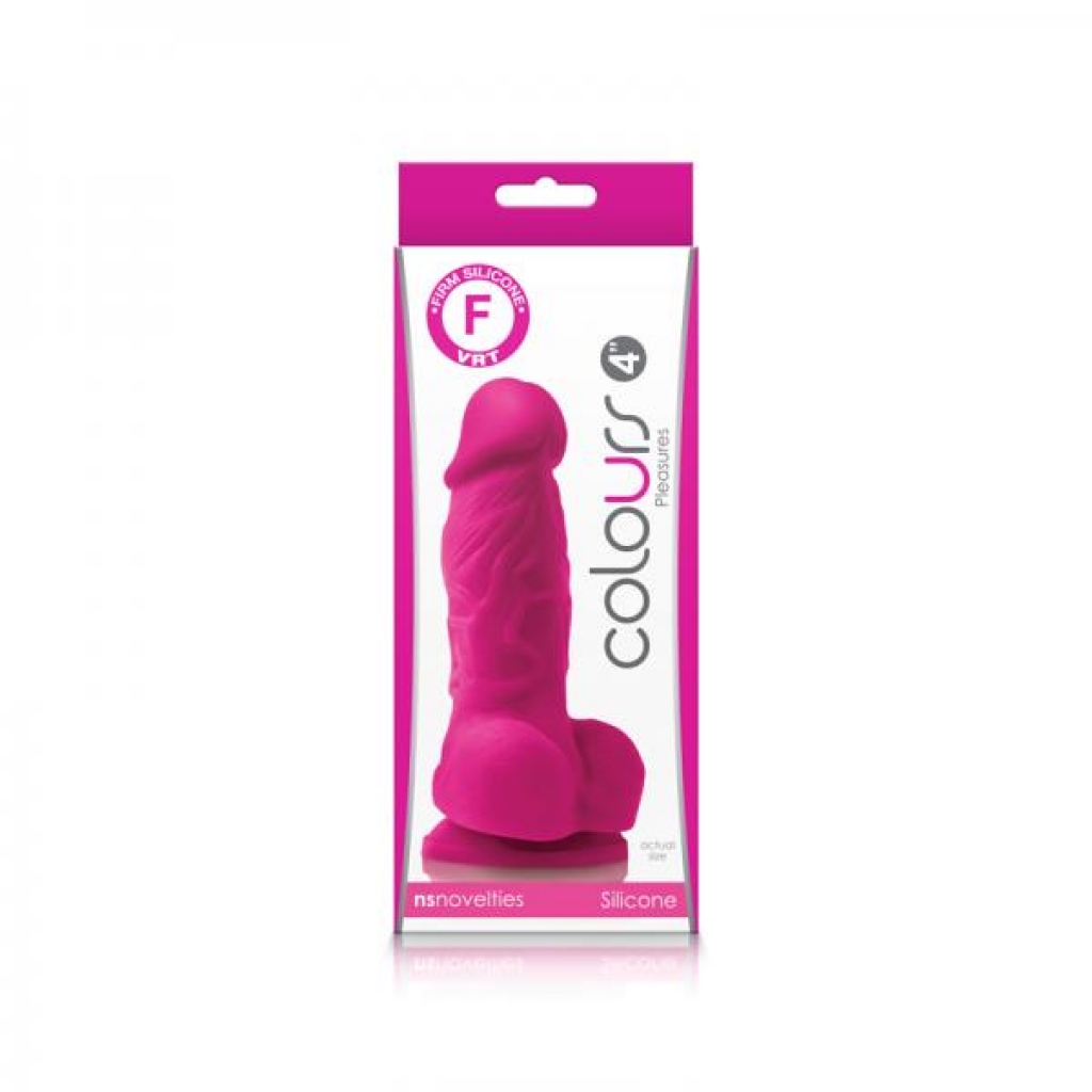 Colours Pleasures 4 inches Dildo - Pink