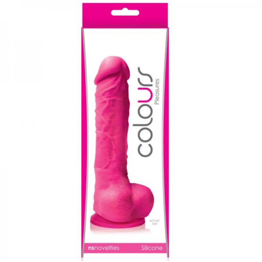 Colours Pleasures Silicone Dong: Curved for Ultimate Pleasure