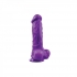 Colours Pleasures 5-Inch Thick Dildo - Purple