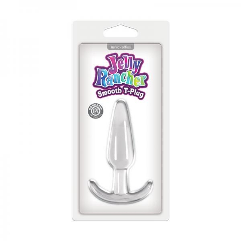 Jelly Rancher Smooth T-Plug - Clear