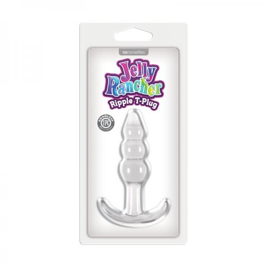 Jelly Rancher T Plug Ripple in Clear