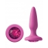 Glams Mini Pink Gem Butt Plug - Glamorous Pleasure