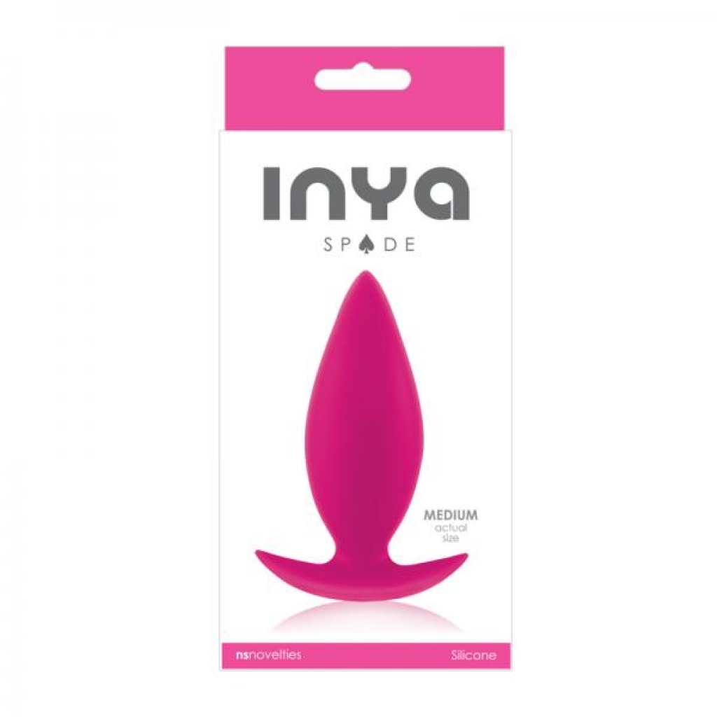 Inya Spades Medium - Pink Butt Plug