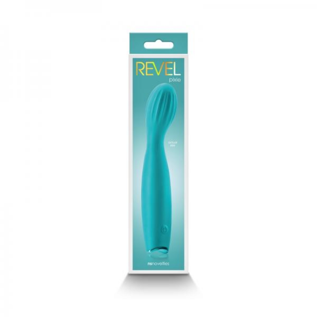 Revel Pixie G-Spot Vibrator - Teal Green