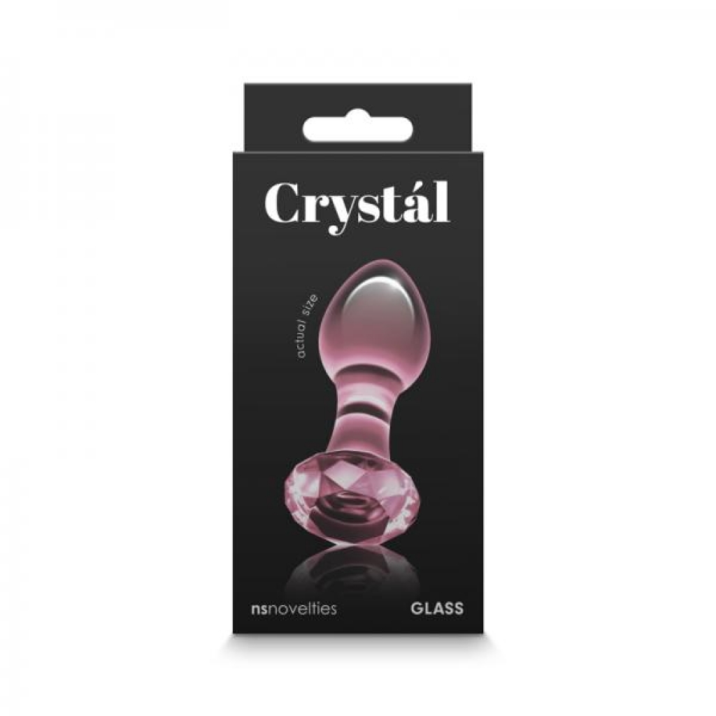 Crystal Gem Pink Butt Plug - Luxuriously Elegant