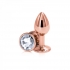 Rear Assets Rose Gold Butt Plug - Elegant Pleasure