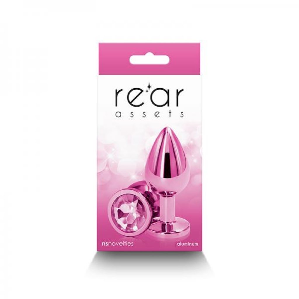 Rear Assets Medium Butt Plug - Pink