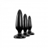 Renegade Pleasure Plug 3 Piece Trainer Kit - Black