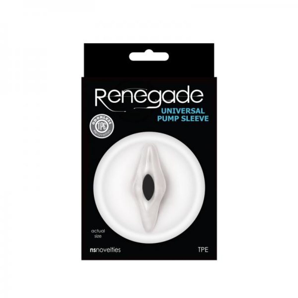 Renegade Universal Pump Sleeve - Vagina Clear