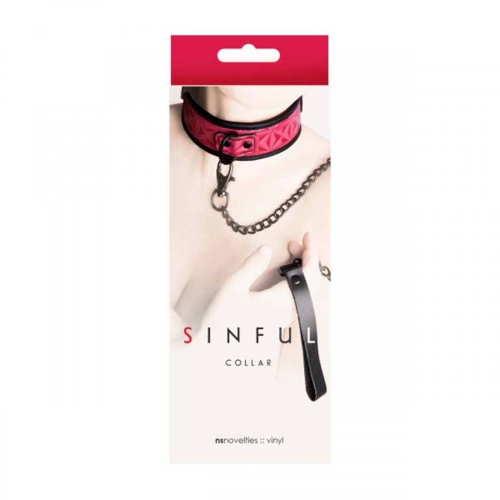 Sinful Pink Collar - Adjustable