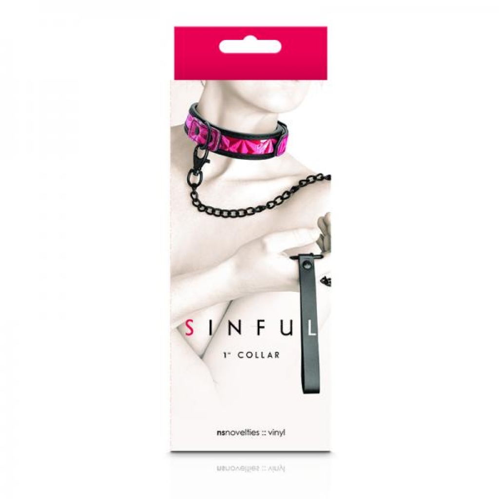 Sinful Adjustable Collar and Leash - Introduce Exciting Play