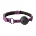 Lust Bondage Ball Gag - Purple O/S