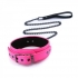 Electra Play Things Pink Collar and Leash Set - Stylish Comfort for Seductive Play