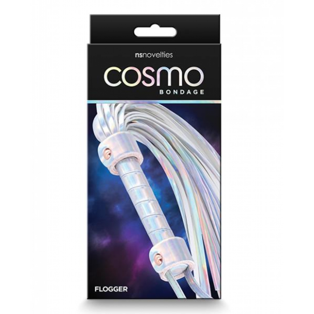 Cosmo Bondage Flogger - Rainbow