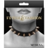 Fetish & Fashion Medusa Spiked Collar - Black