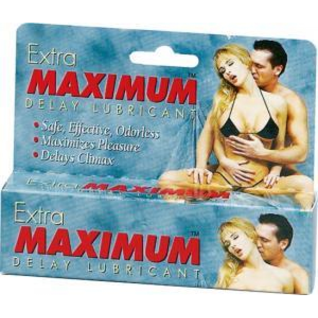 Extra Maximum Delay Lube - 1.5 oz