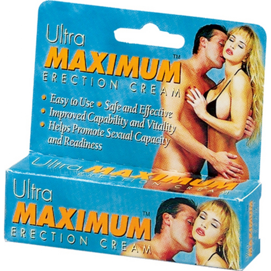 Ultra Maximum Erection Cream - 0.5oz