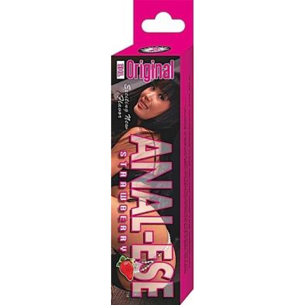 Anal-Ese Strawberry Anal Lubricant - 1.5 oz