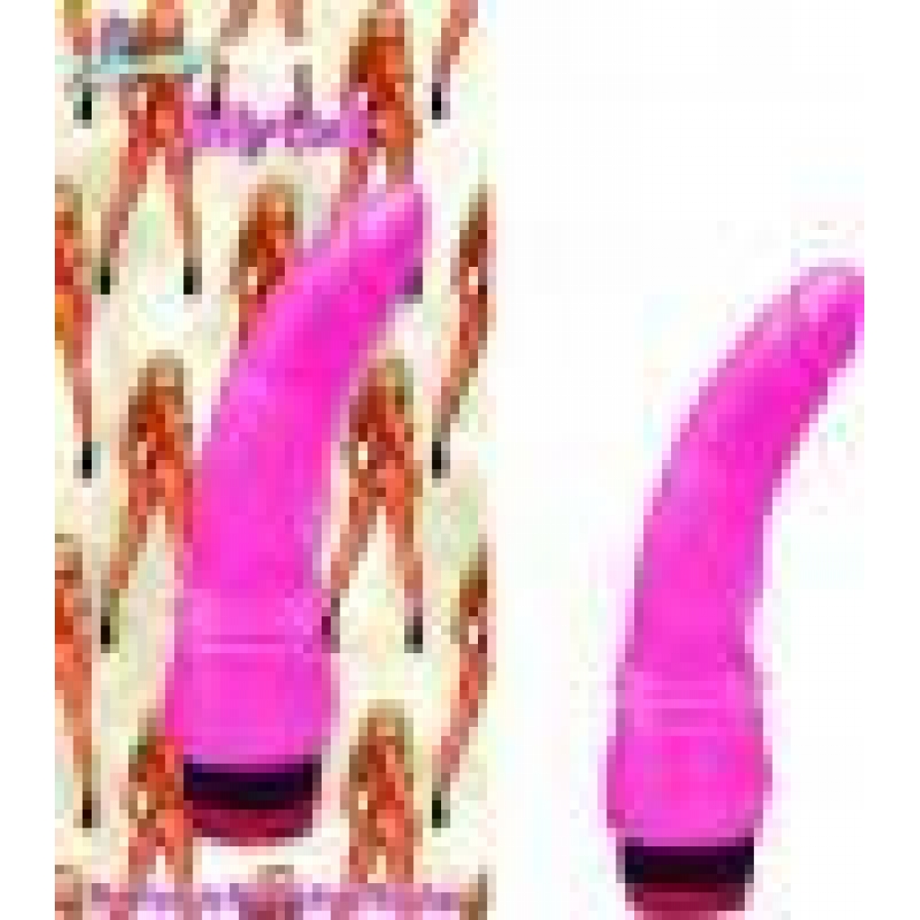 Jelly Cock Vibrator - Pink