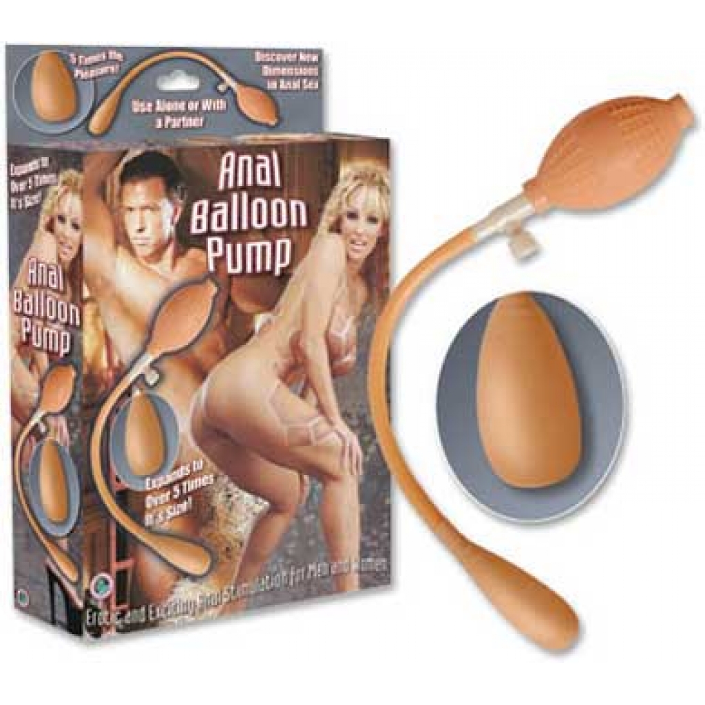 Anal Balloon Pump - Beige