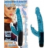 Jelly Mini Rabbit Vibro Wand - Blue