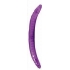 Vibrating Bendable Double Dong - Purple - For Ultimate Pleasure