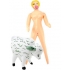 Lil Ho Peep And Her Sheep Mini Inflatable Doll Beige