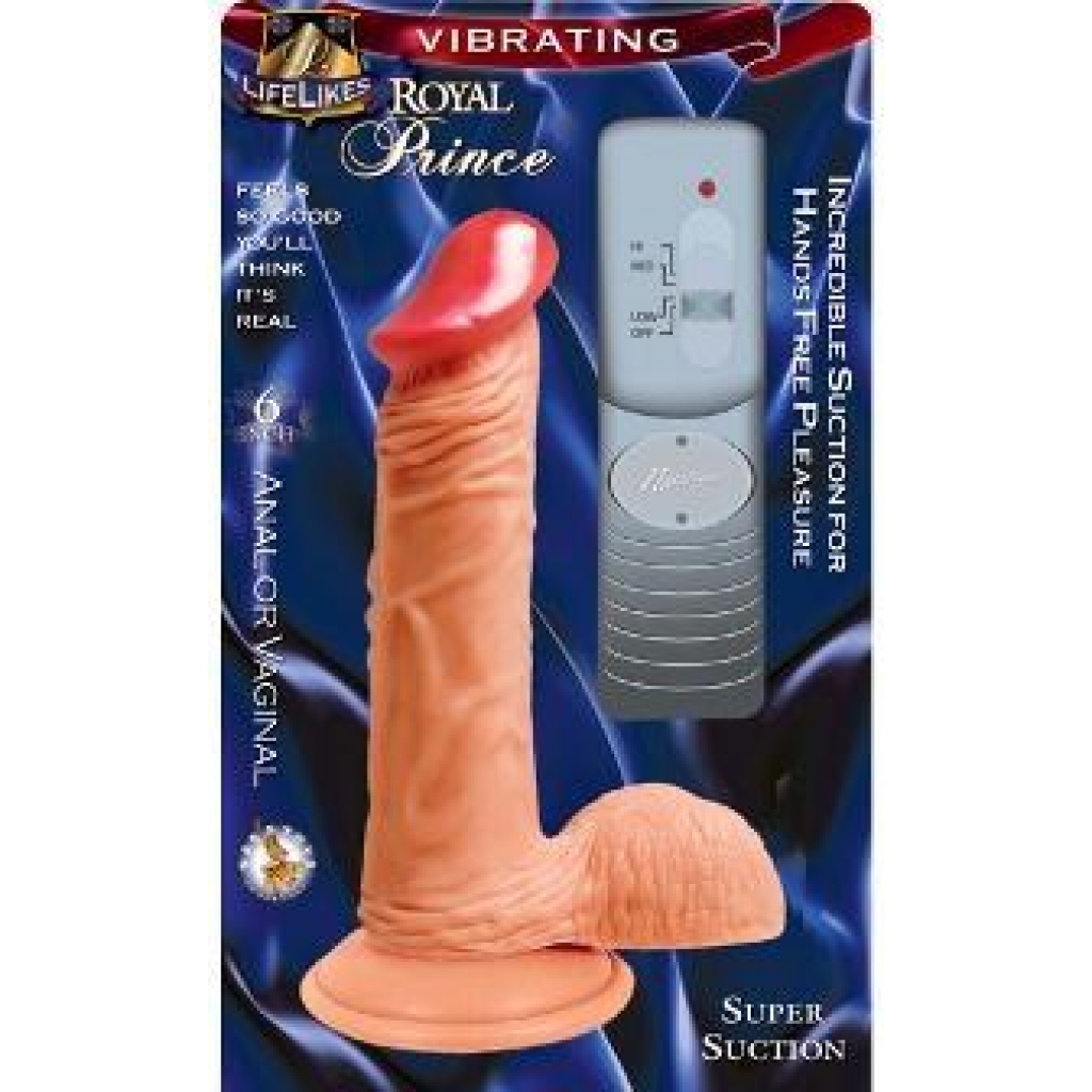 Lifelikes Vibrating Royal Prince - Beige