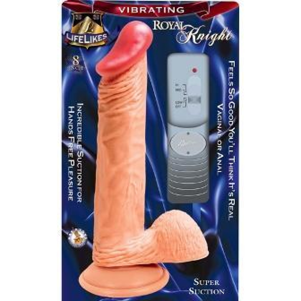 Lifelikes Vibrating Royal Knight - Beige