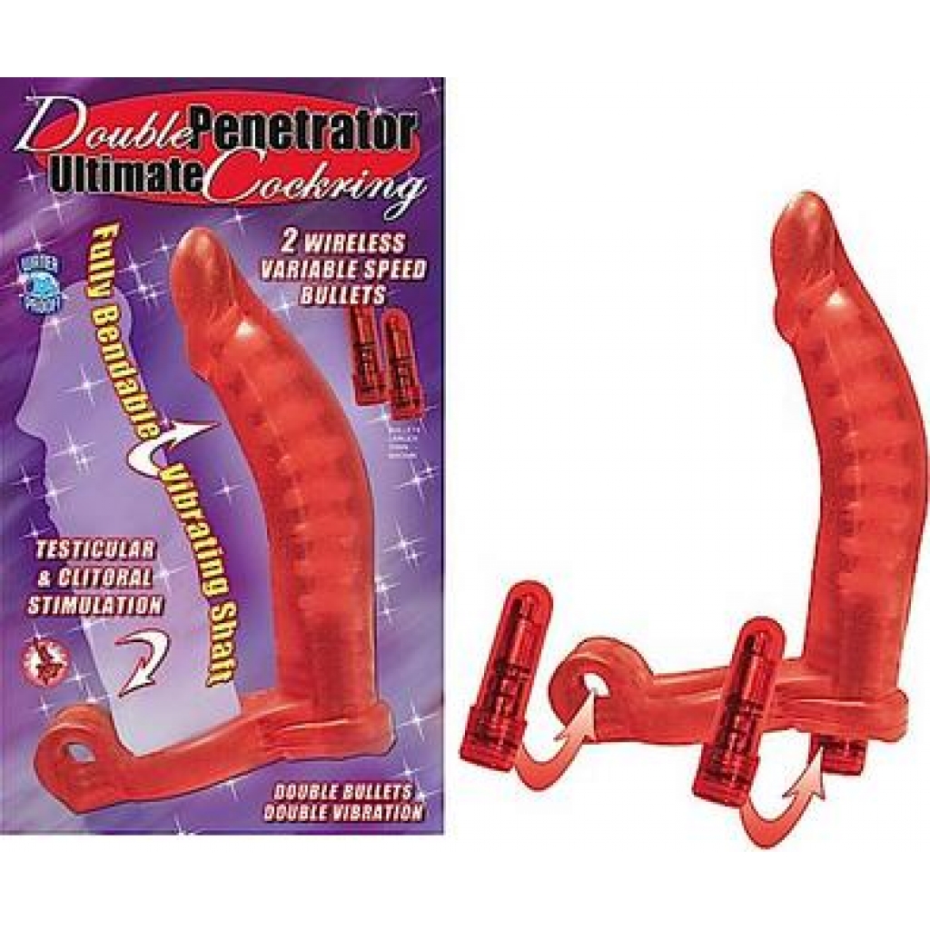 Double Penetrator Ultimate C Ring - Red