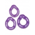 All American Triple Rings - Purple