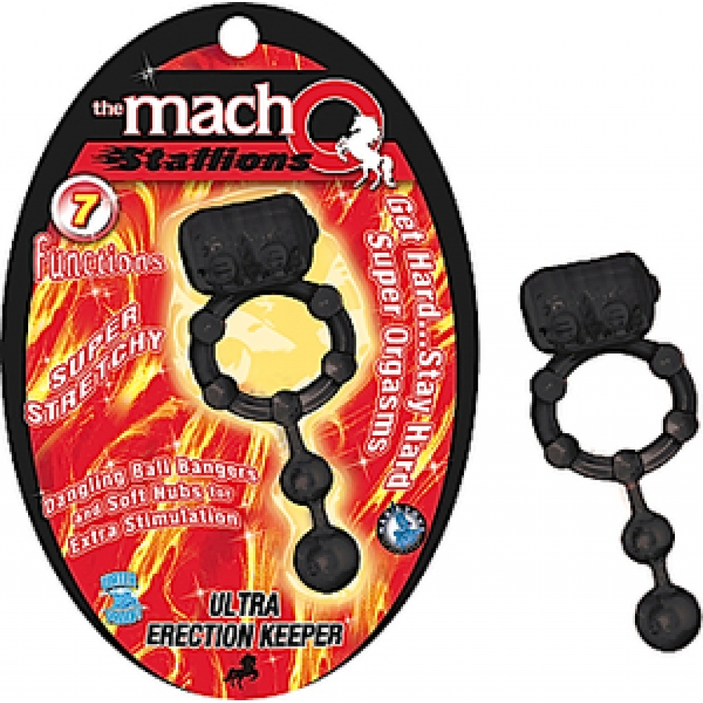 Macho Ultra Erection Keeper in Black