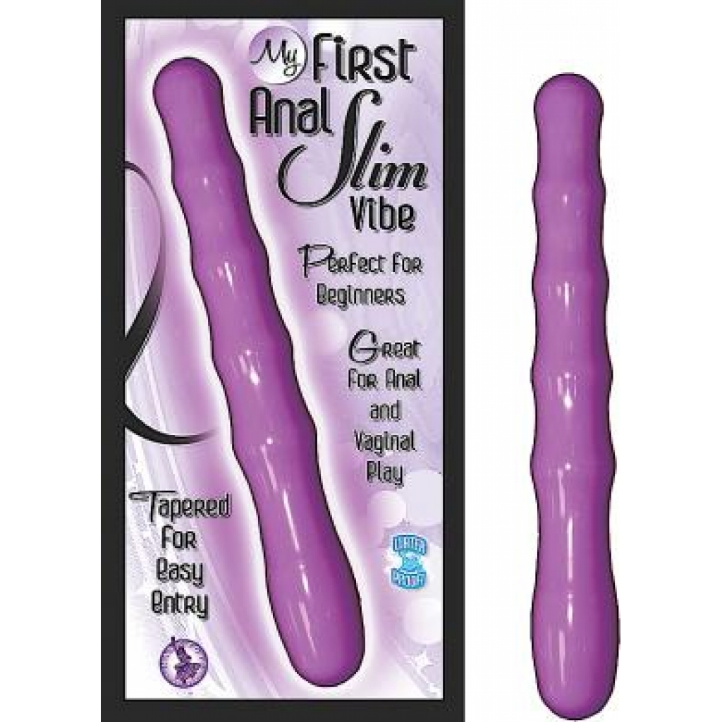 My First Anal Slim Vibe - Perfect for Beginners - Purple