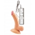 Mini Whoppers Vibrating Dong - 4 inches - Beige