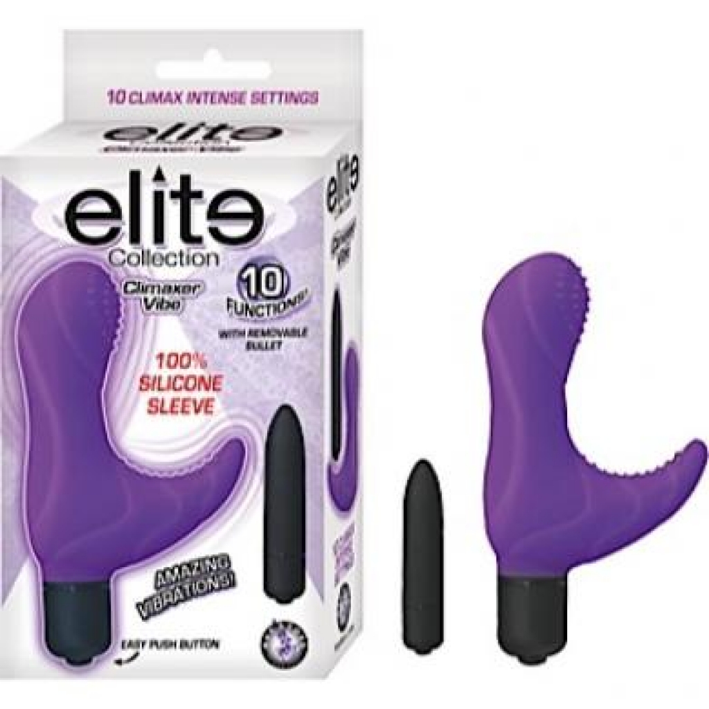 Climaxer Vibe: Elite G-Spot and Clitoral Stimulator in Purple