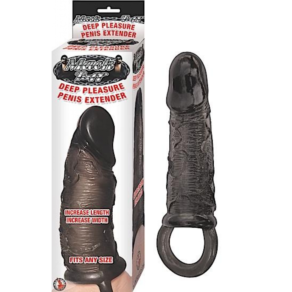 Deep Pleasure Penis Extender - Black